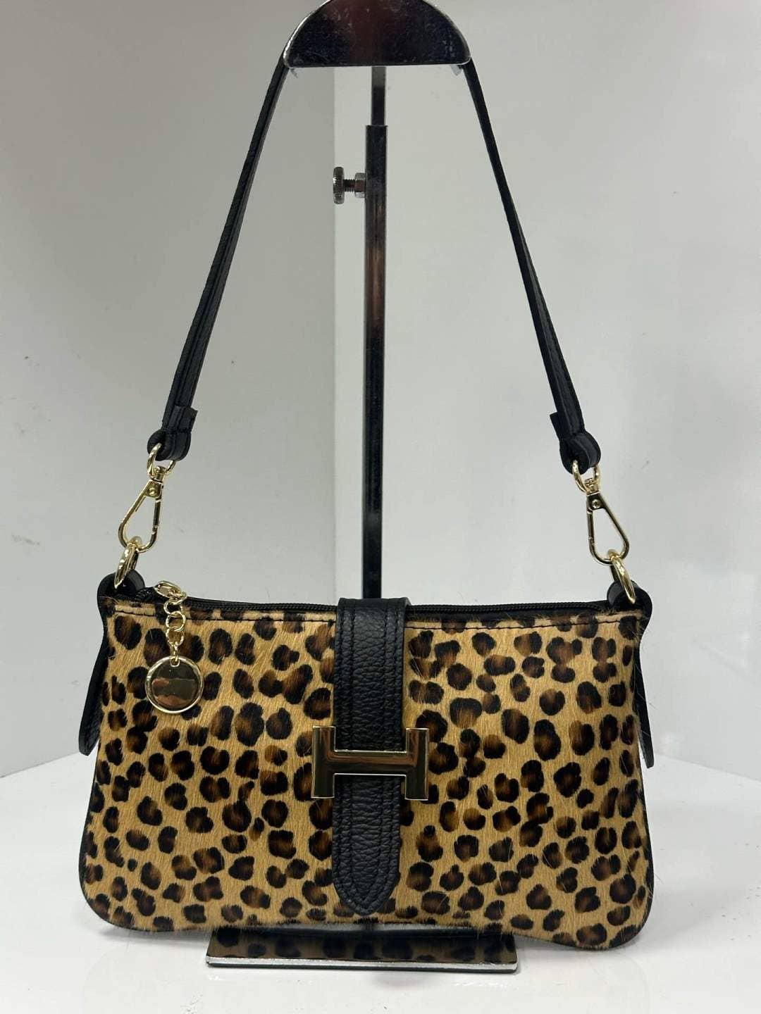 JIJOU CAPRI - L0490 Bag 9.8in 6 Color Options - Cow Print