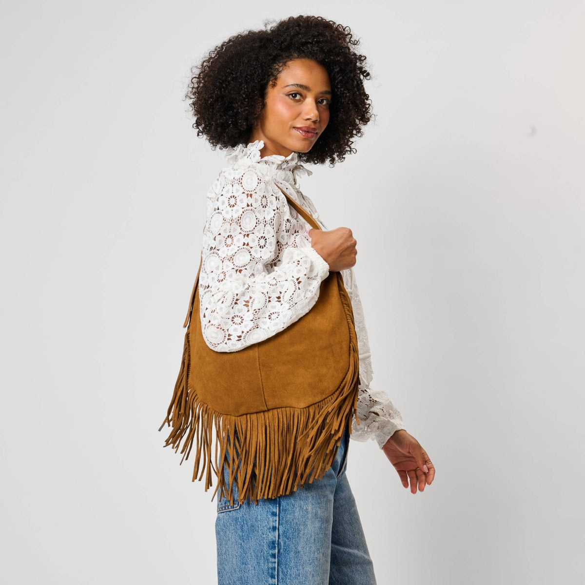 Moda Luxe - Reba Hobo - Caramel