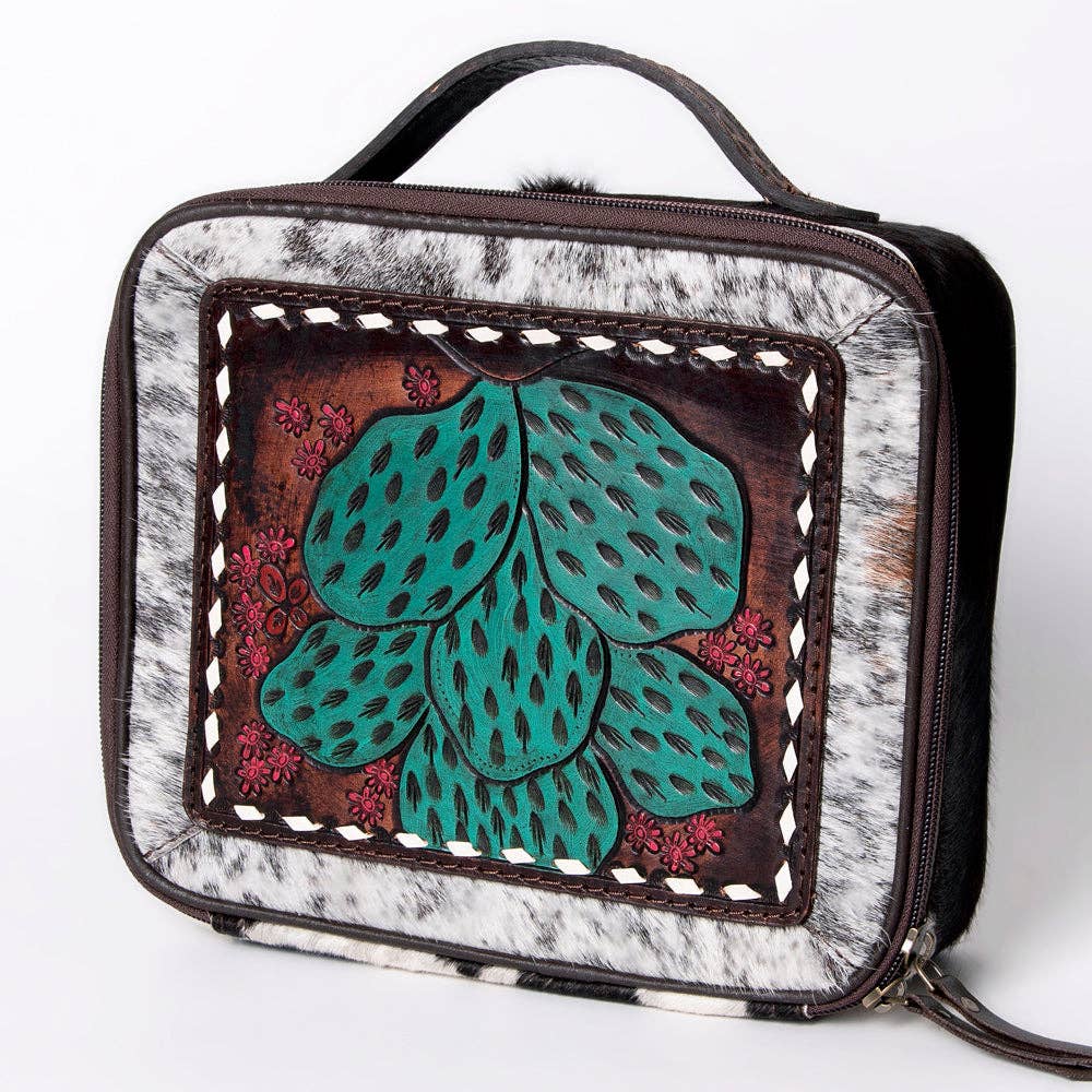 American Darling Jewelry Case Genuine Western Leather Women Bag Jane - ADBGA300J