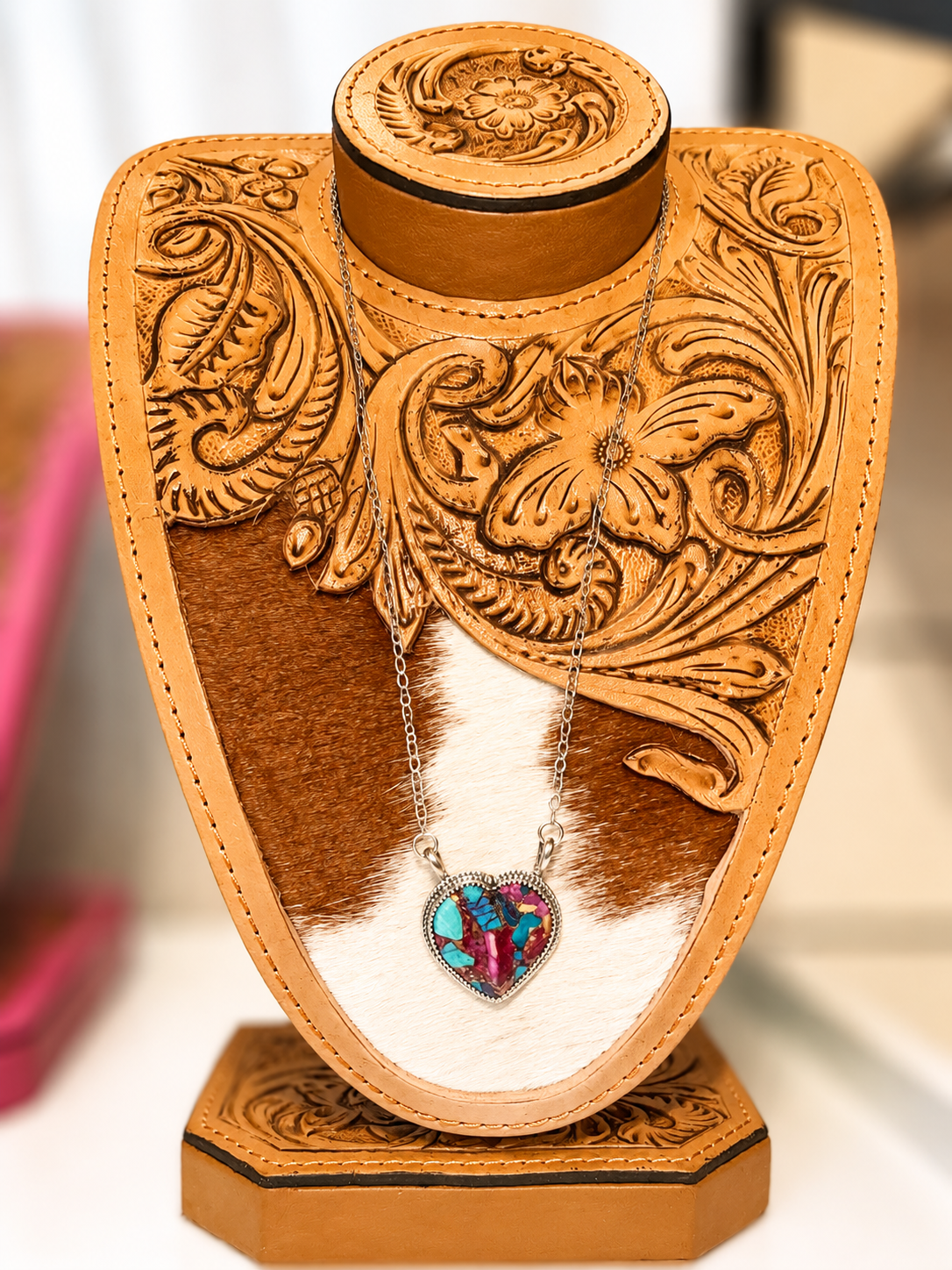 Mojave native made heart by Jennifer Begay
