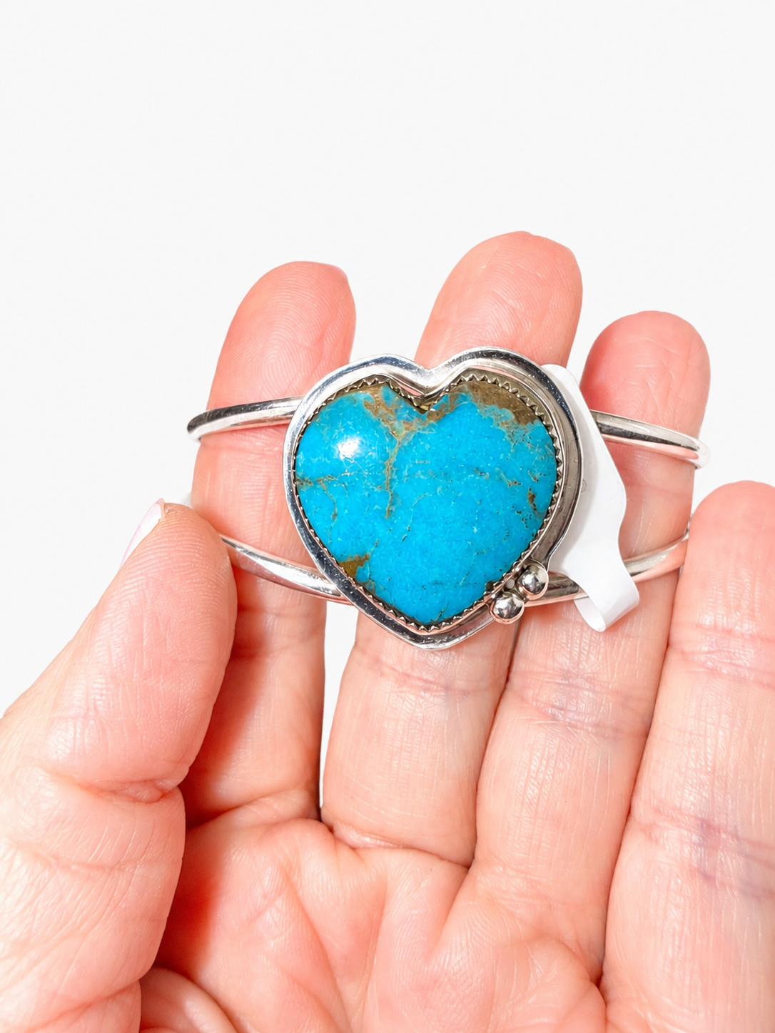 🤍 Authentic Native American Heart Cuff 🤍