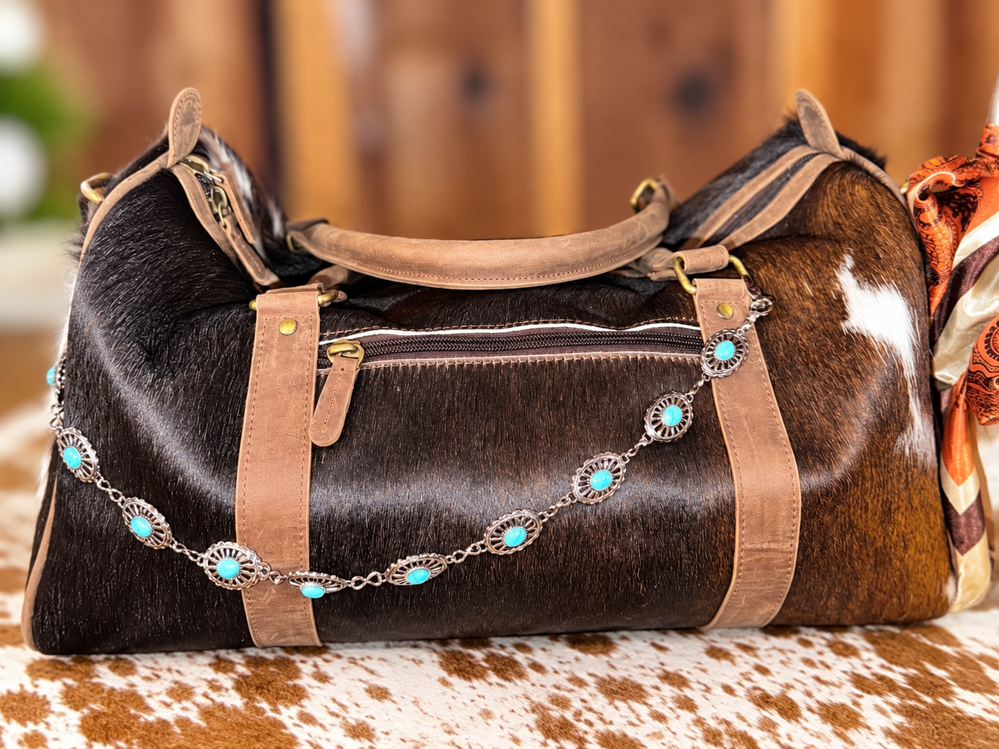 Bourbon large travel duffle!