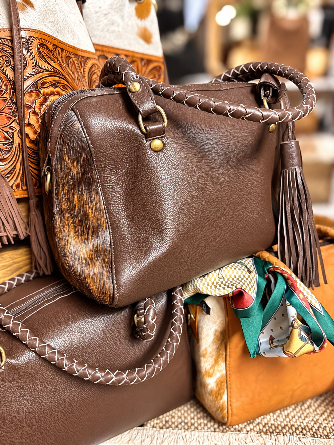 The Saddle Creek Speedy- WGG branded exclusively here! Brown/ black and Tan