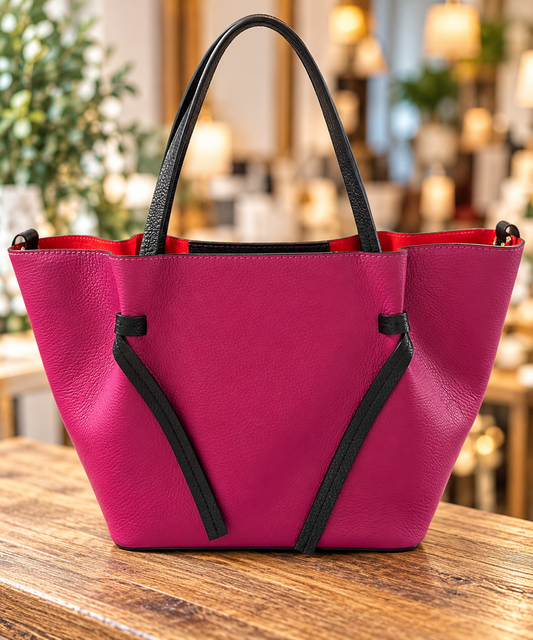 The Hot Pink Hustle Italian shopper!
