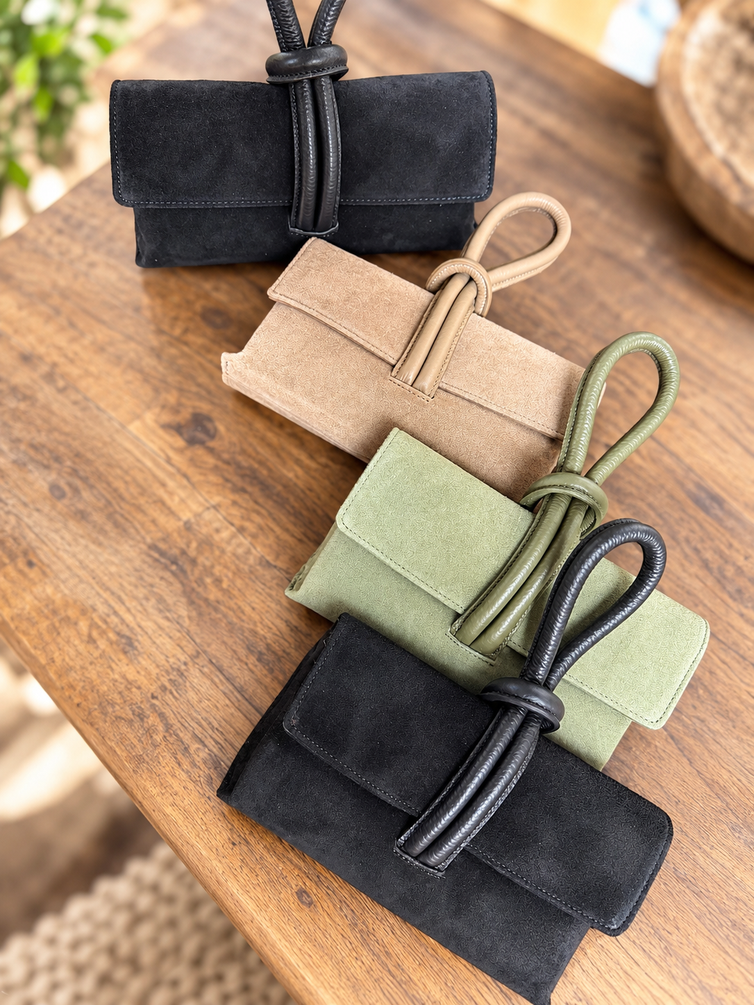 The Bella Knot Clutch / crossbody - Made in Italy