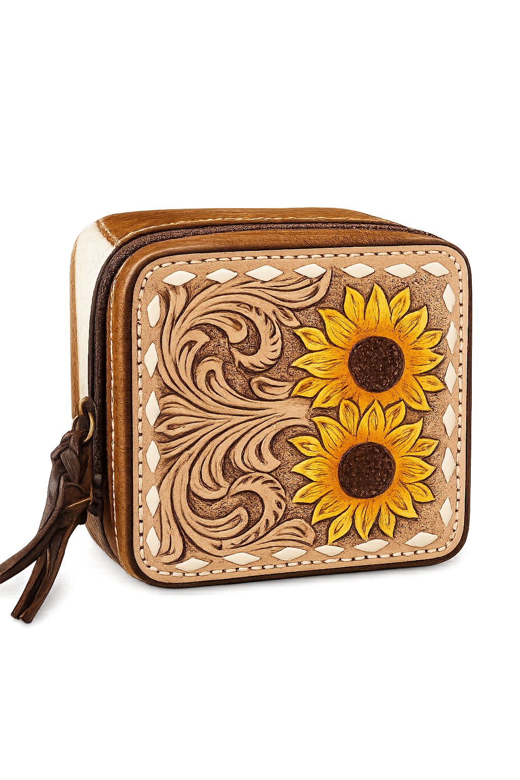 Sunflower jewelry box!