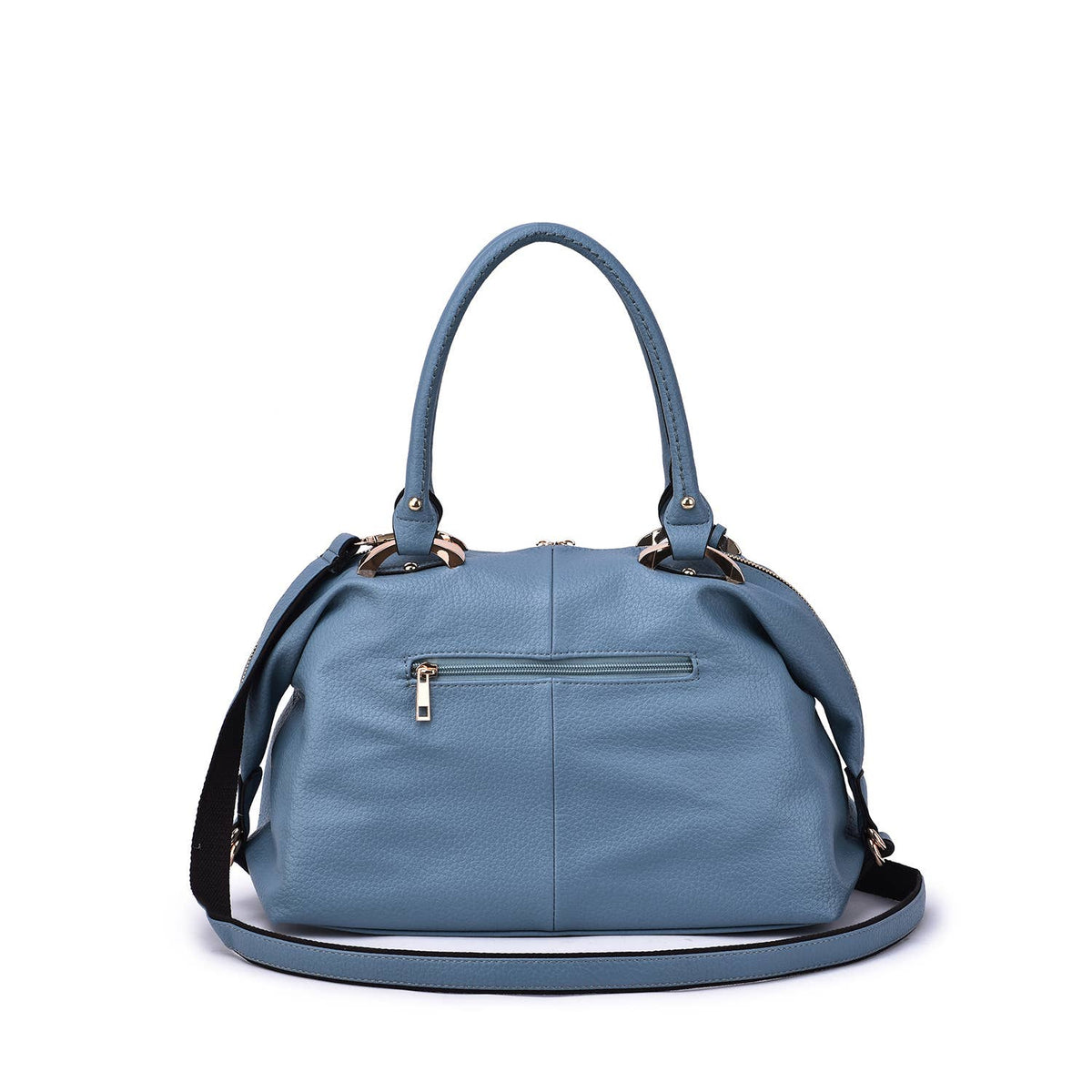 Sam Dual Handle Satchel - Mistyrose