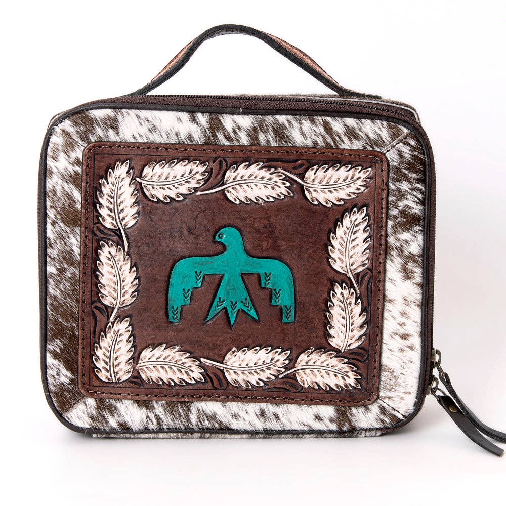American Darling Jewelry Case Genuine Western Leather Women Bag Jane - ADBGA300J