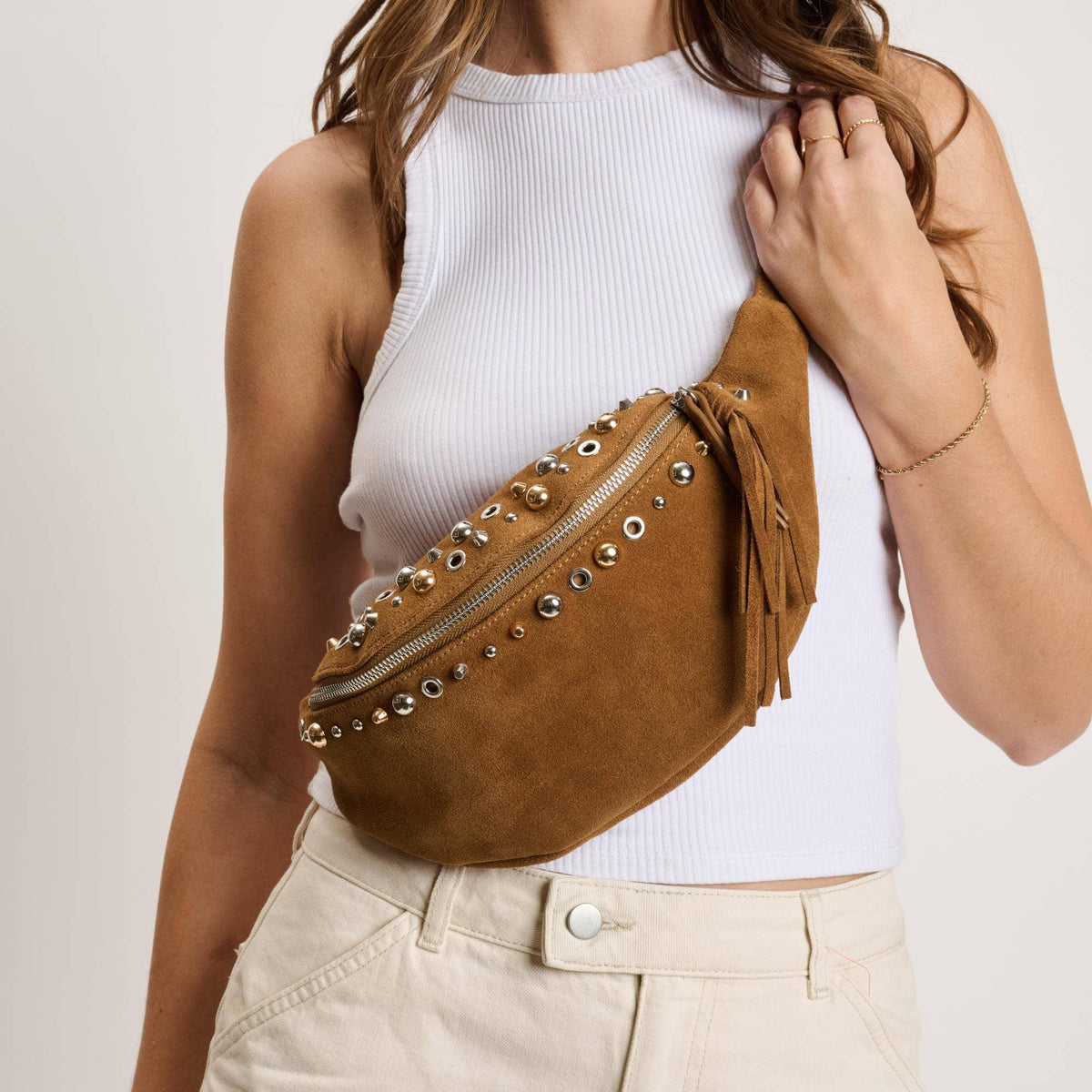 Moda Luxe - Star Belt Bag - Chocolate