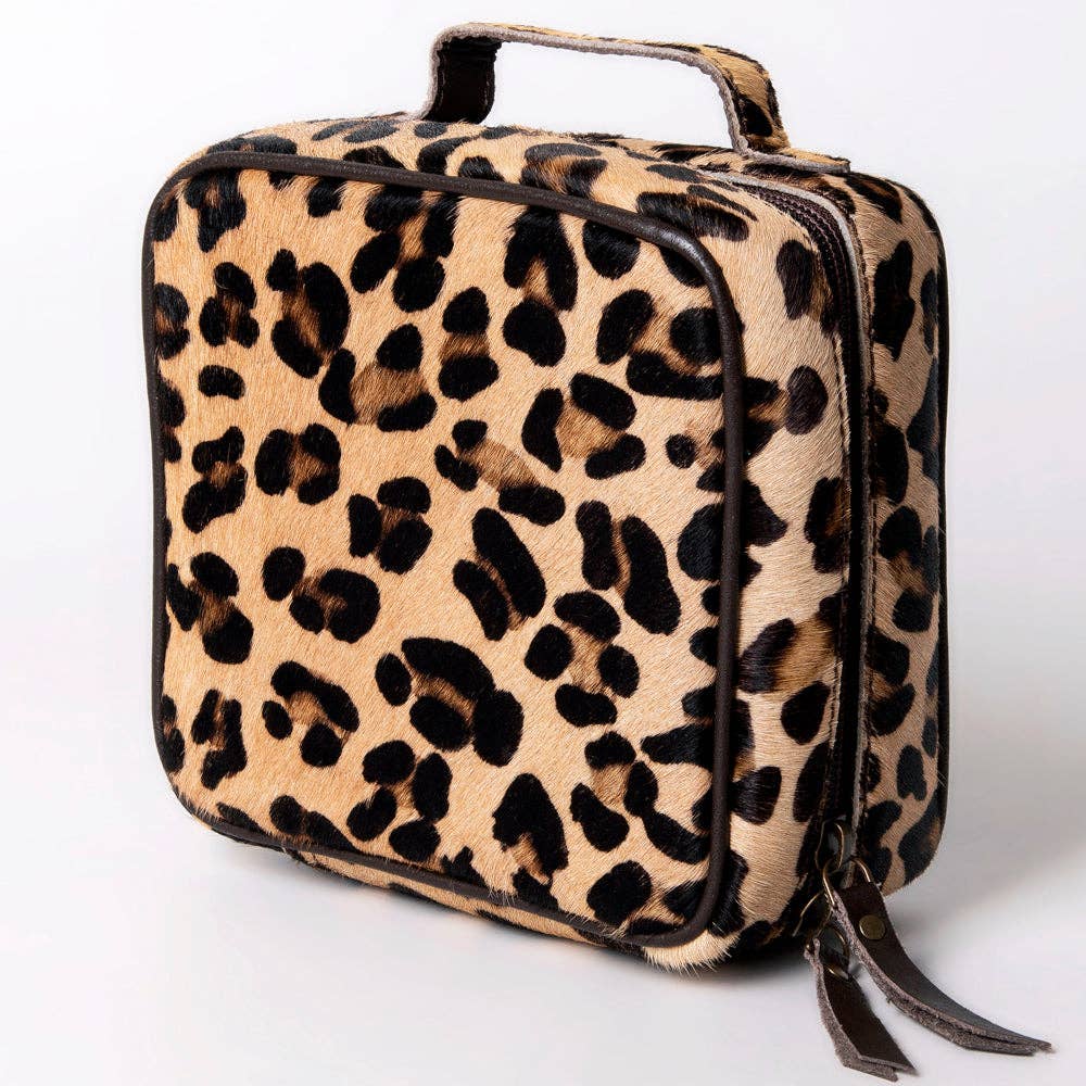 LS Western - LC-ADBGA312 Jewelry Case Genuine Western Leather Women Bag - ADBGA312B