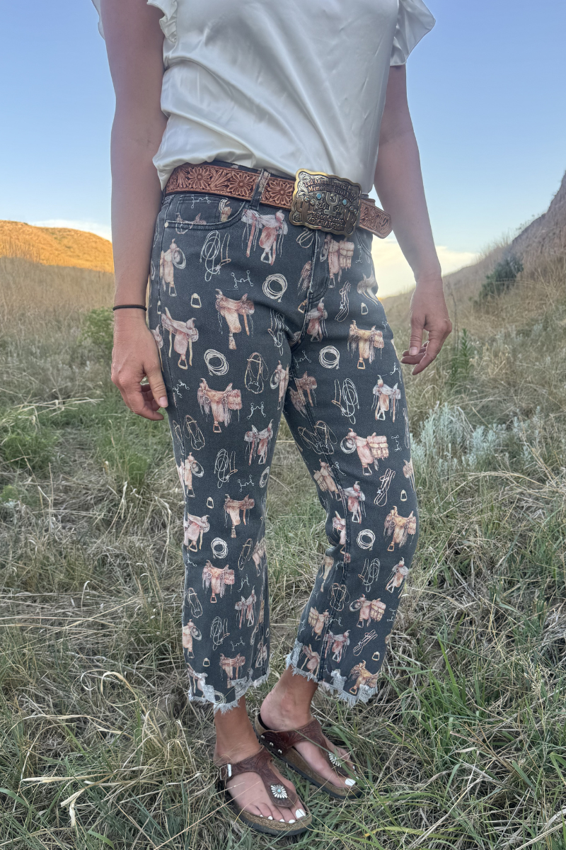 Sterling Kreek - Saddle Room Jeans - 7/8