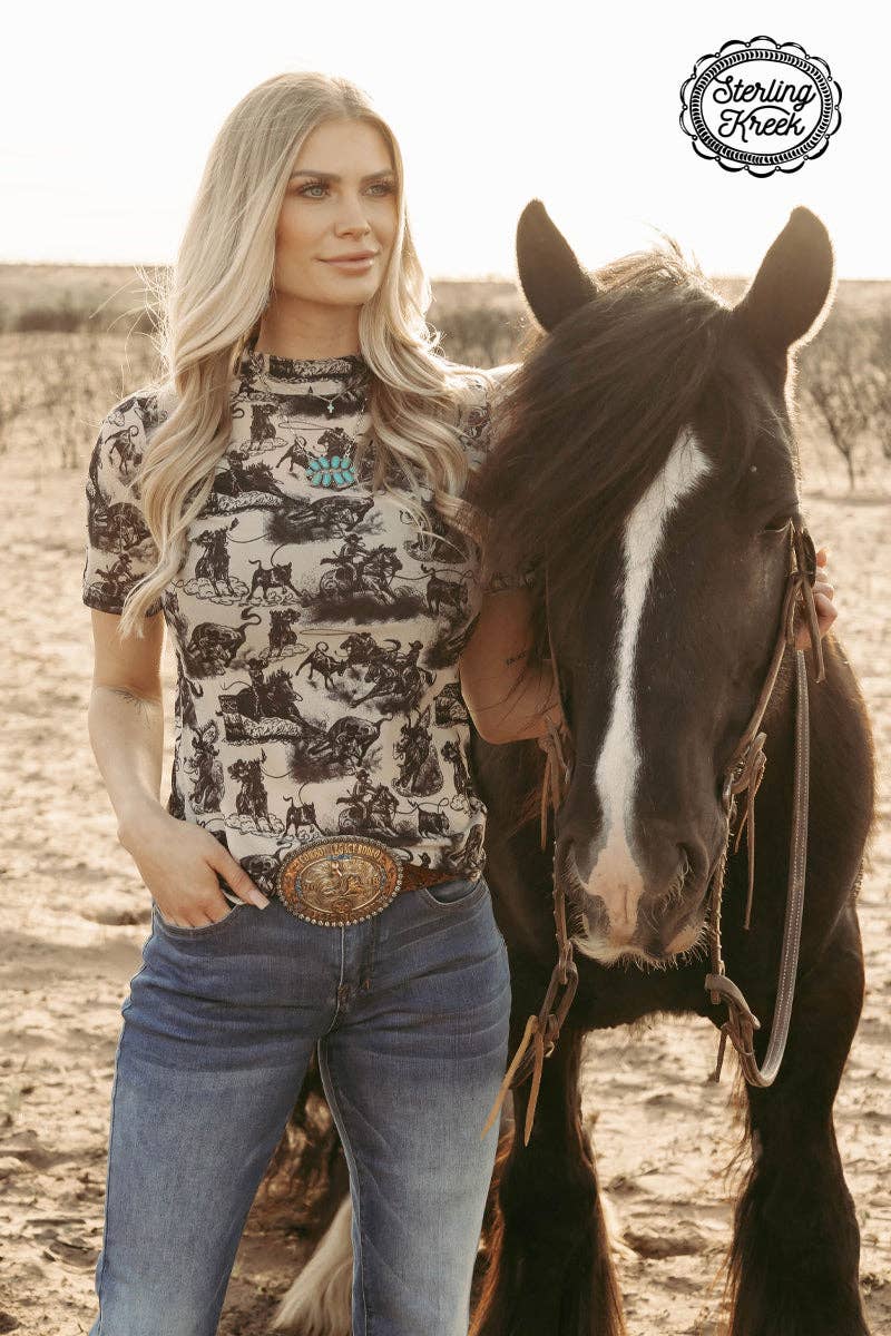 Sterling Kreek - Rodeo Road Top - S