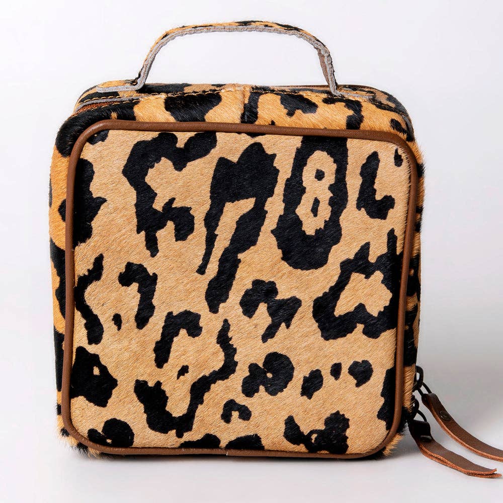 LS Western - LC-ADBGA312 Jewelry Case Genuine Western Leather Women Bag - ADBGA312B