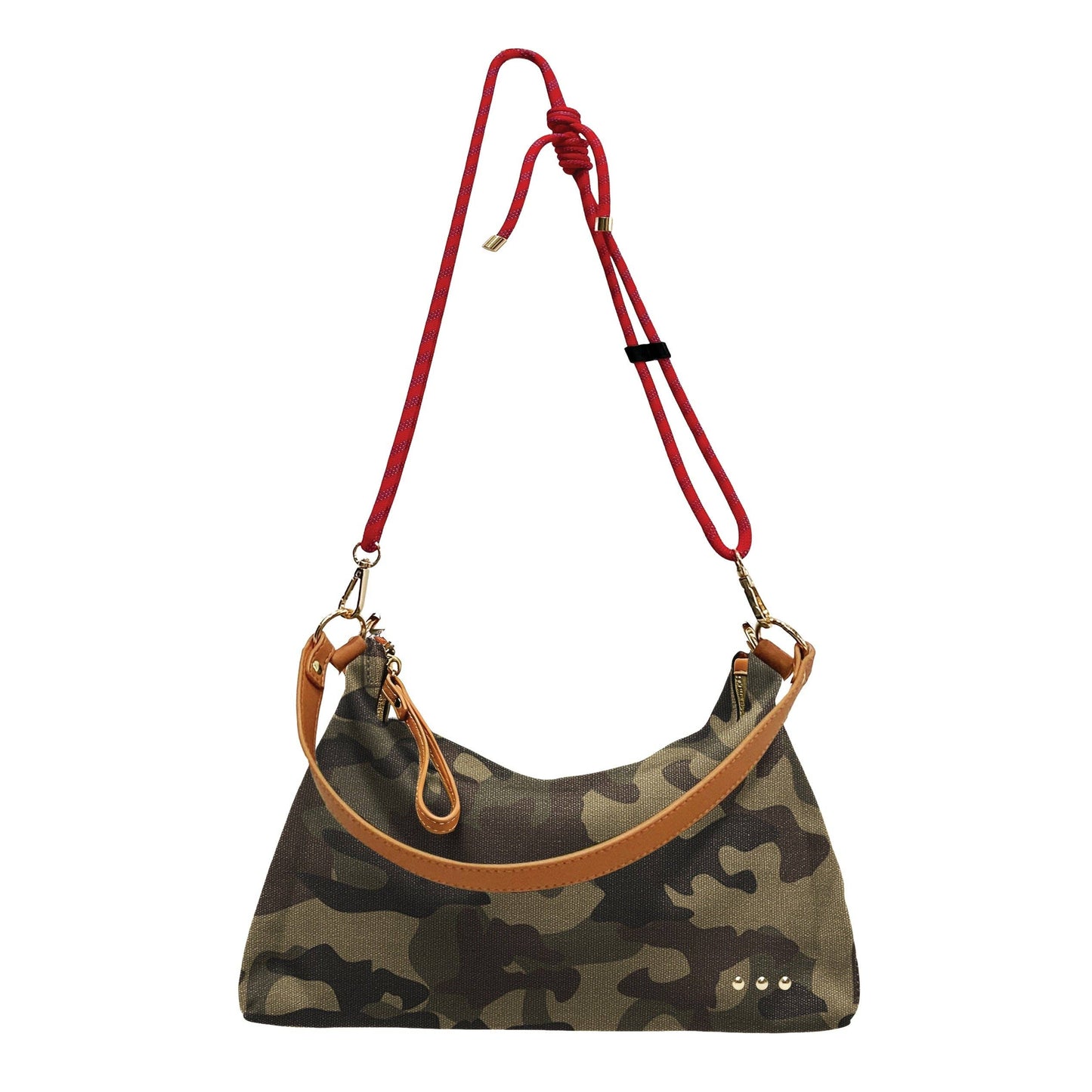 Pretty Simple - Cosette Canvas Shoulder Bag - Camo