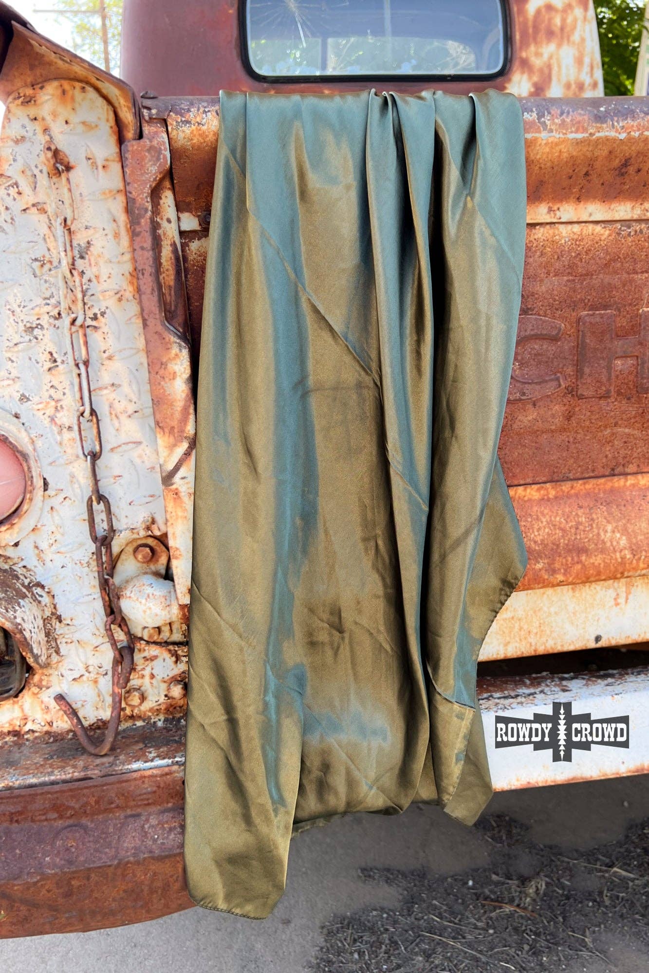 Rowdy Crowd Clothing - Wynonna Wild Rags/ Scarves - Black