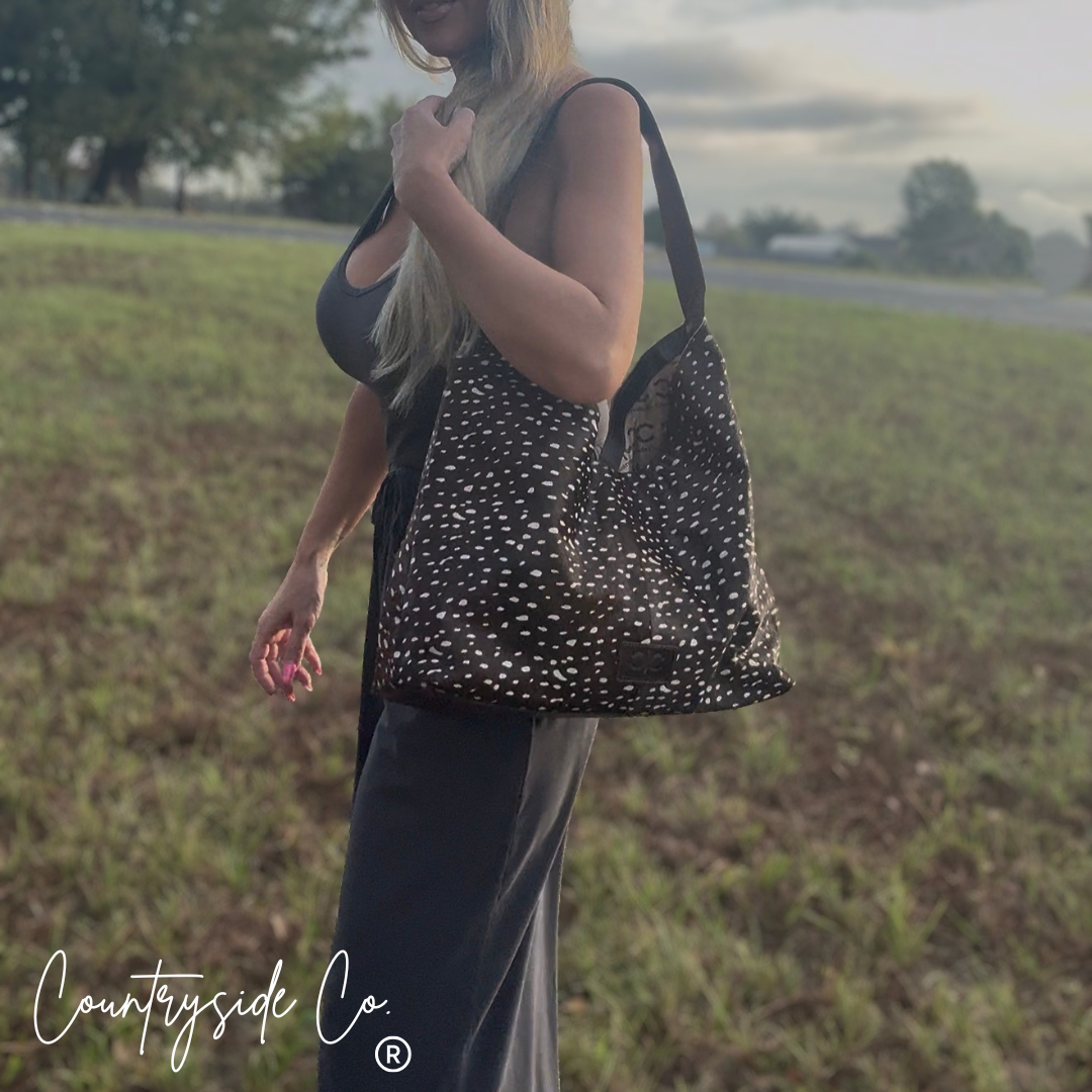 Countryside Co. - Wild Axis Hobo Soft Slouchy Shoulder Bag