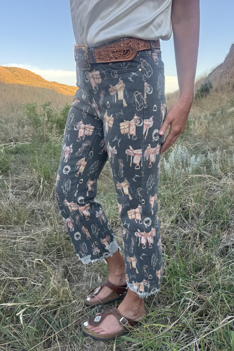 Sterling Kreek - Saddle Room Jeans - 7/8