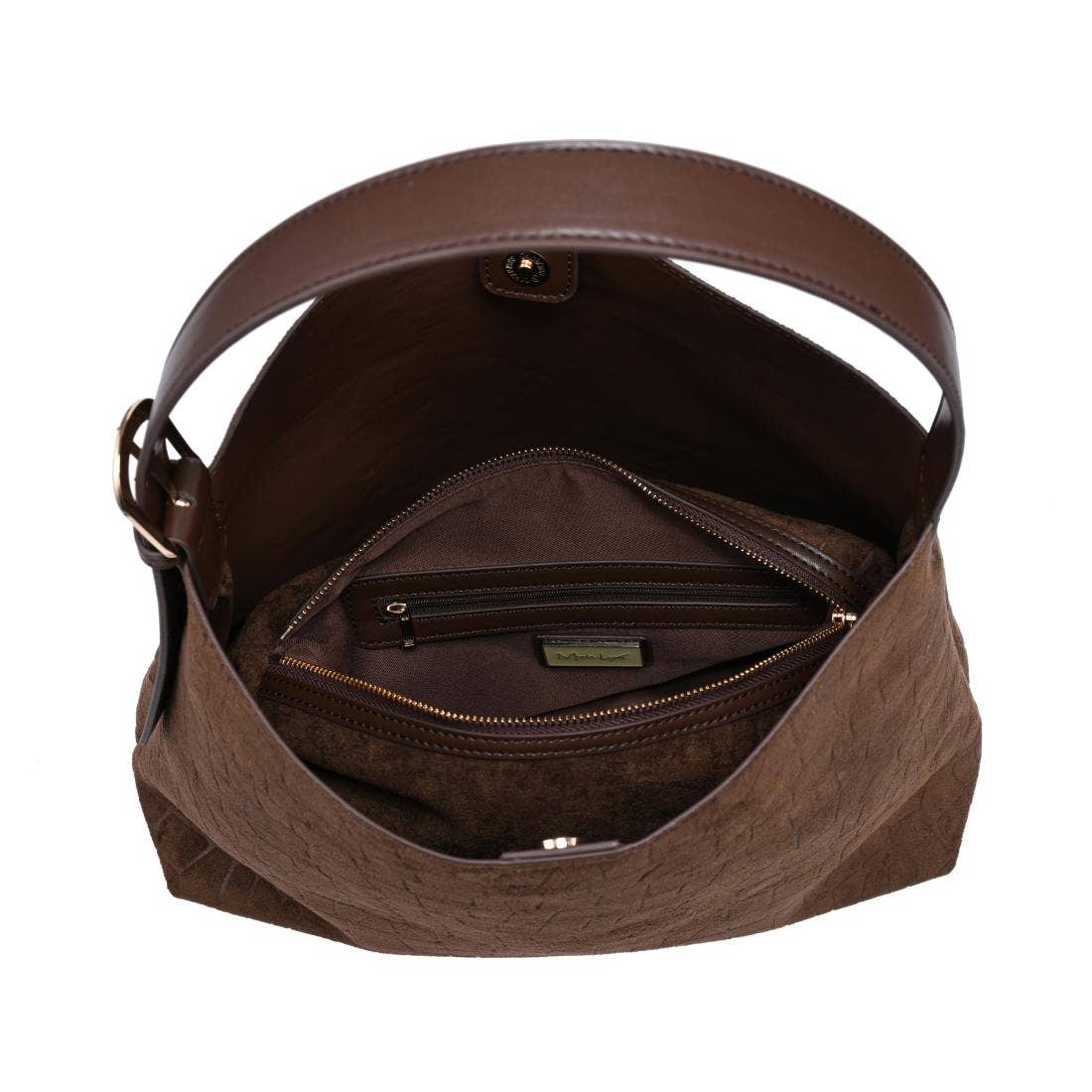 Moda Luxe - Neve Croco Tote - Chocolate