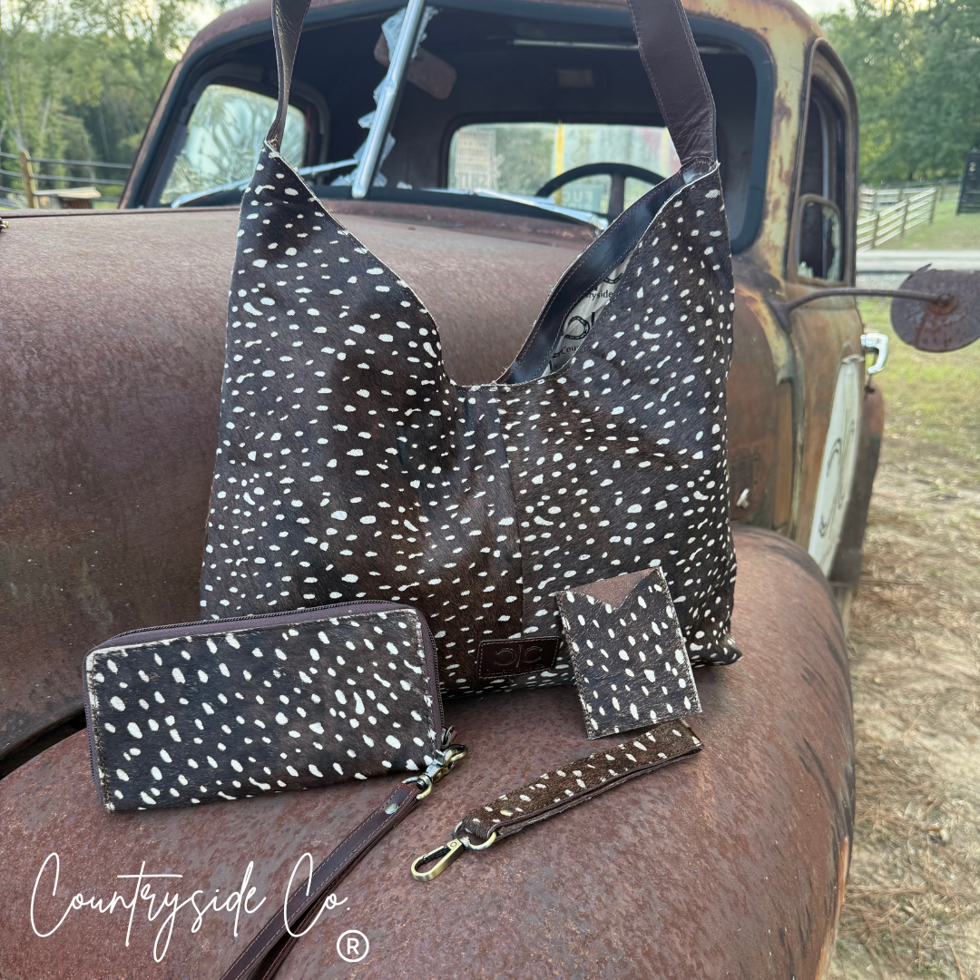 Countryside Co. - Wild Axis Hobo Soft Slouchy Shoulder Bag