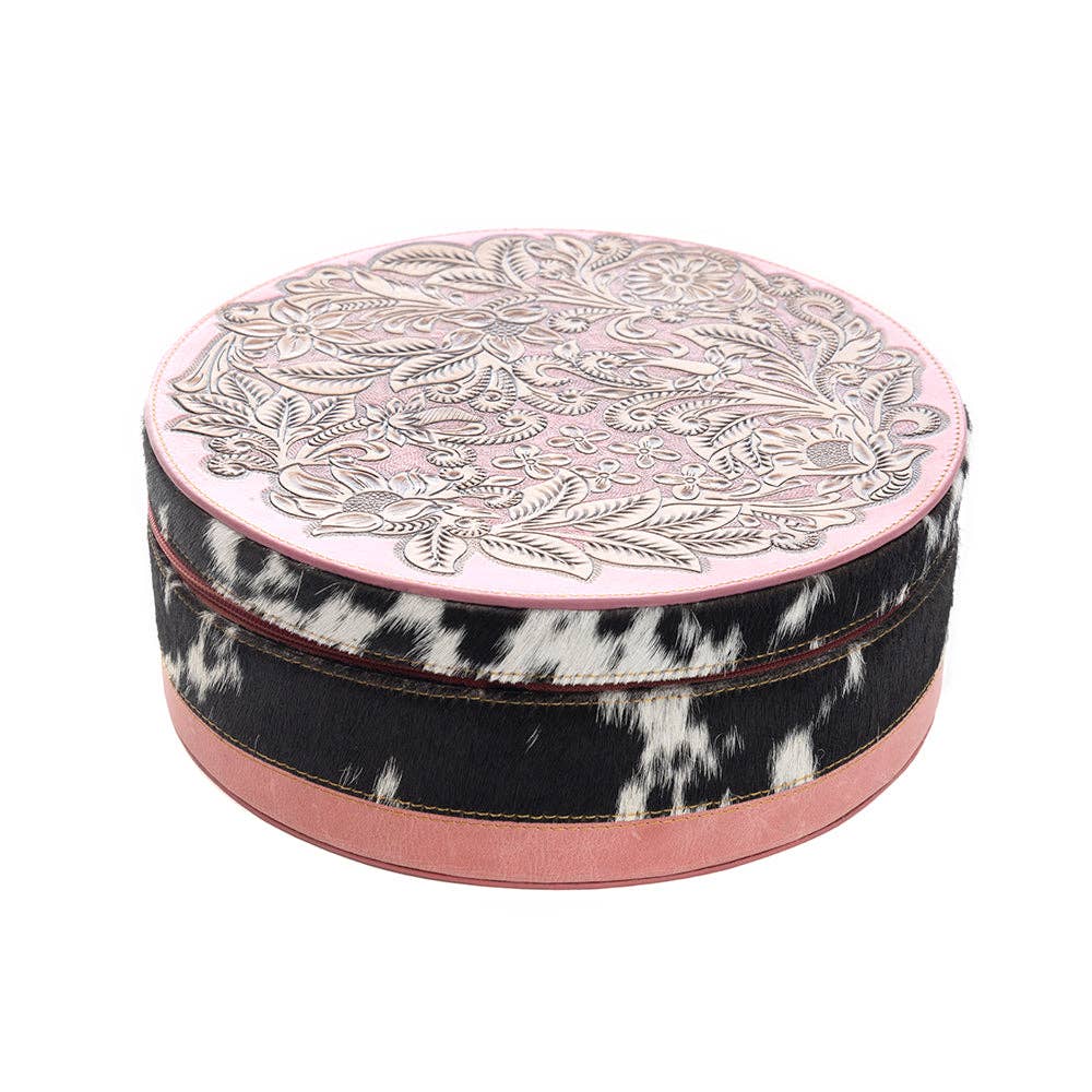 Myra Bag - Pony Falls Round Jewelry Box