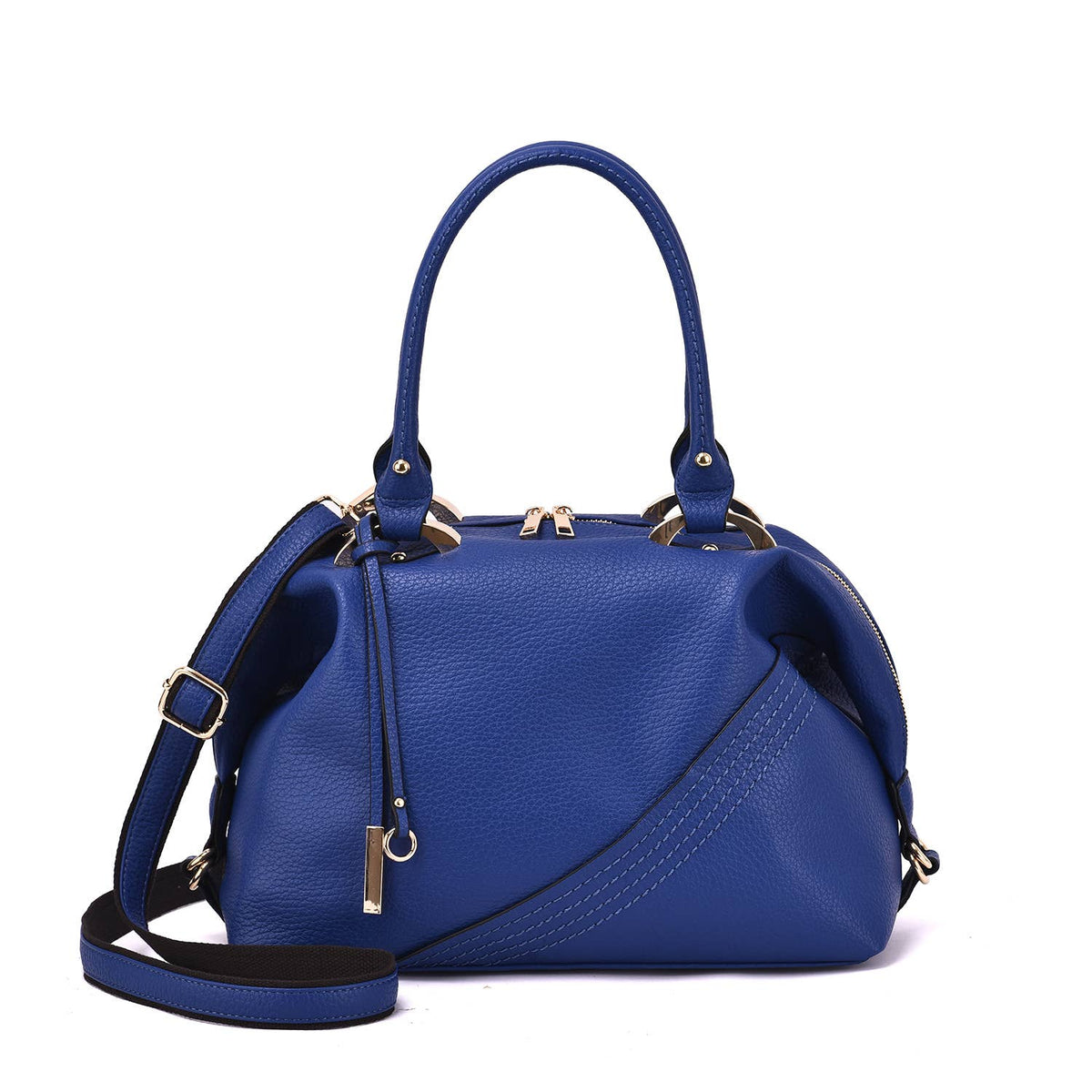 Sam Dual Handle Satchel - Mistyrose