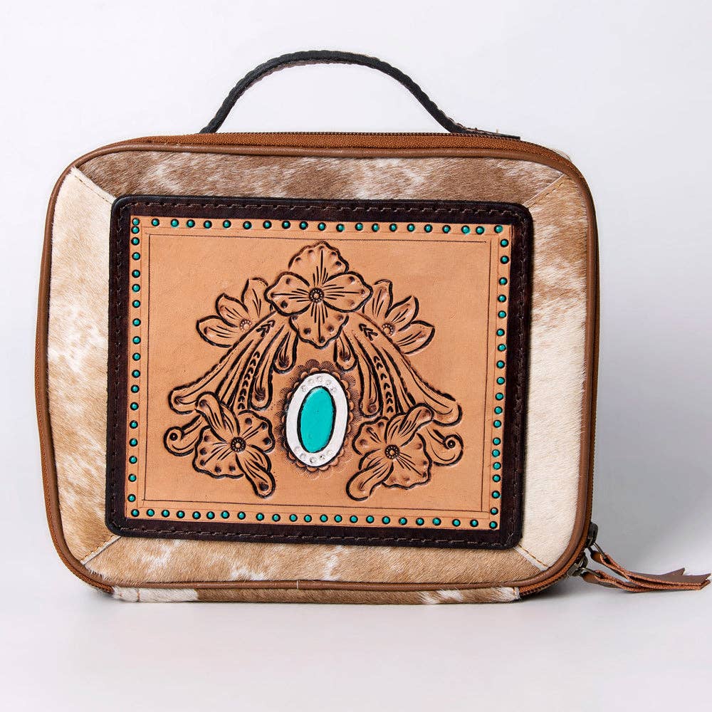 American Darling Jewelry Case Genuine Western Leather Women Bag Jane - ADBGA300J