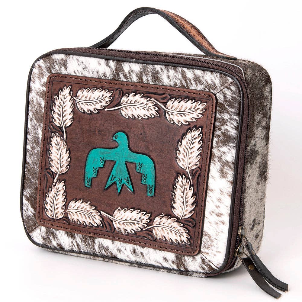 American Darling Jewelry Case Genuine Western Leather Women Bag Jane - ADBGA300J