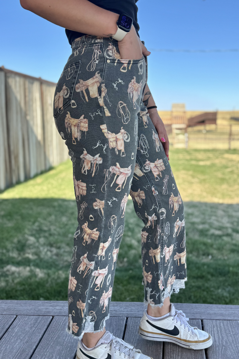 Sterling Kreek - Saddle Room Jeans - 7/8