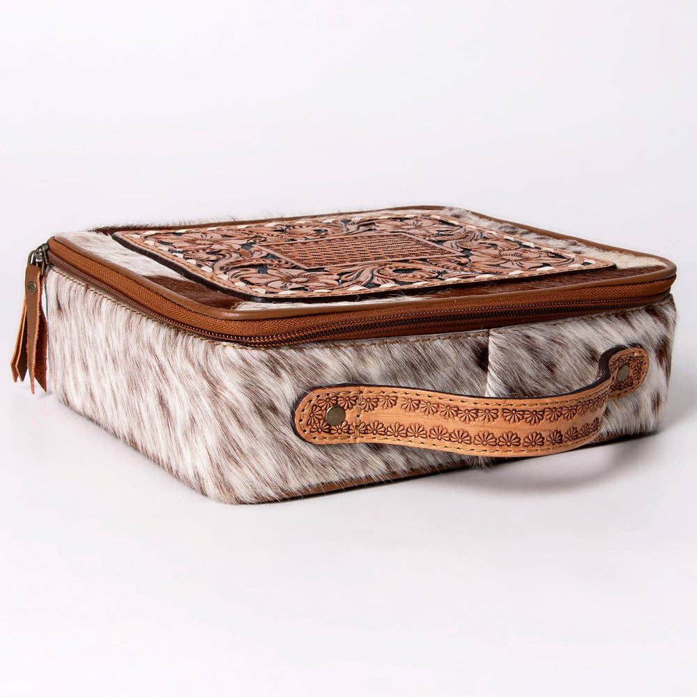 American Darling Jewelry Case Genuine Western Leather Women Bag Jane - ADBGA300J