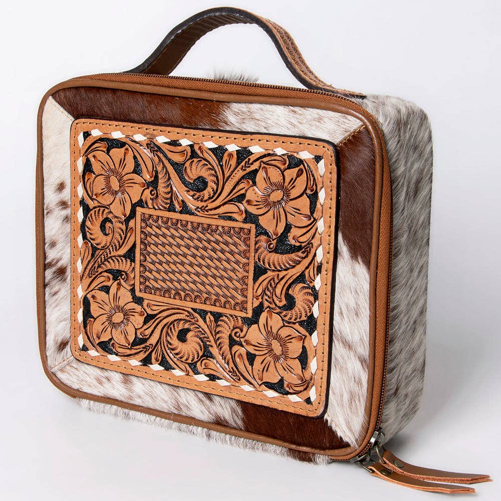 American Darling Jewelry Case Genuine Western Leather Women Bag Jane - ADBGA300J