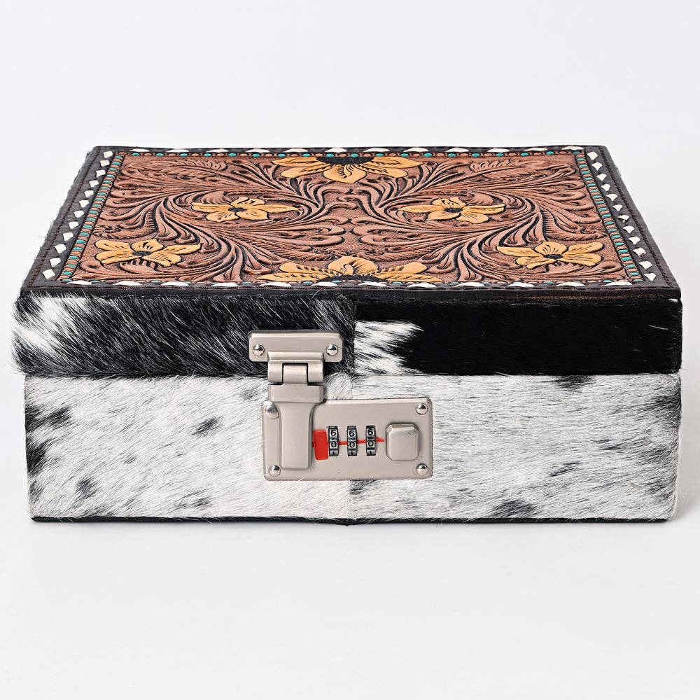 American Darling Jewelry Case Genuine Western Leather Women Bag Jane - ADBGA300J