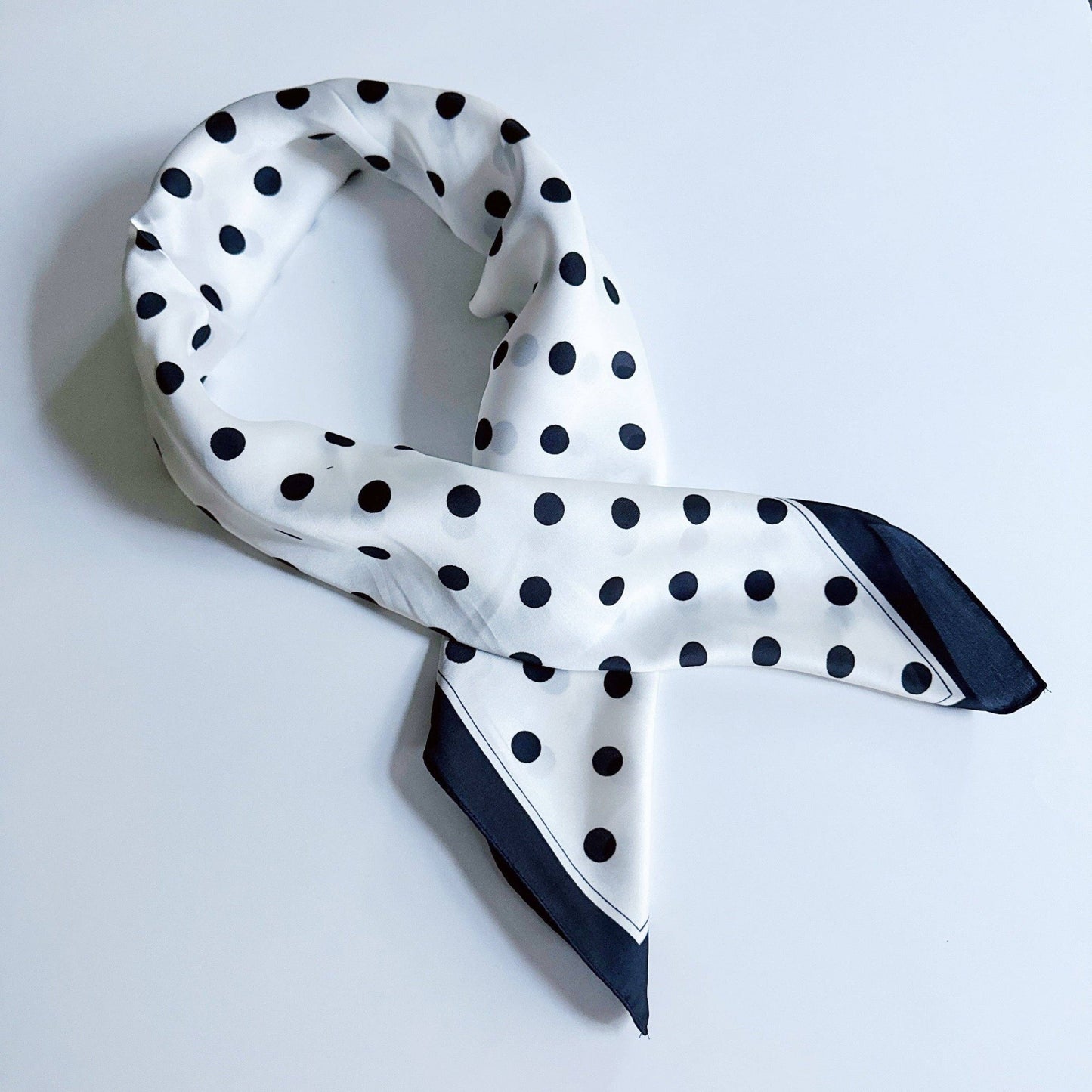 Ellison+Young - Silky Muse Satin Square Scarf - Chic Silky Scarf For Hair, Neck, Or Bag Styling - Zebra Muse