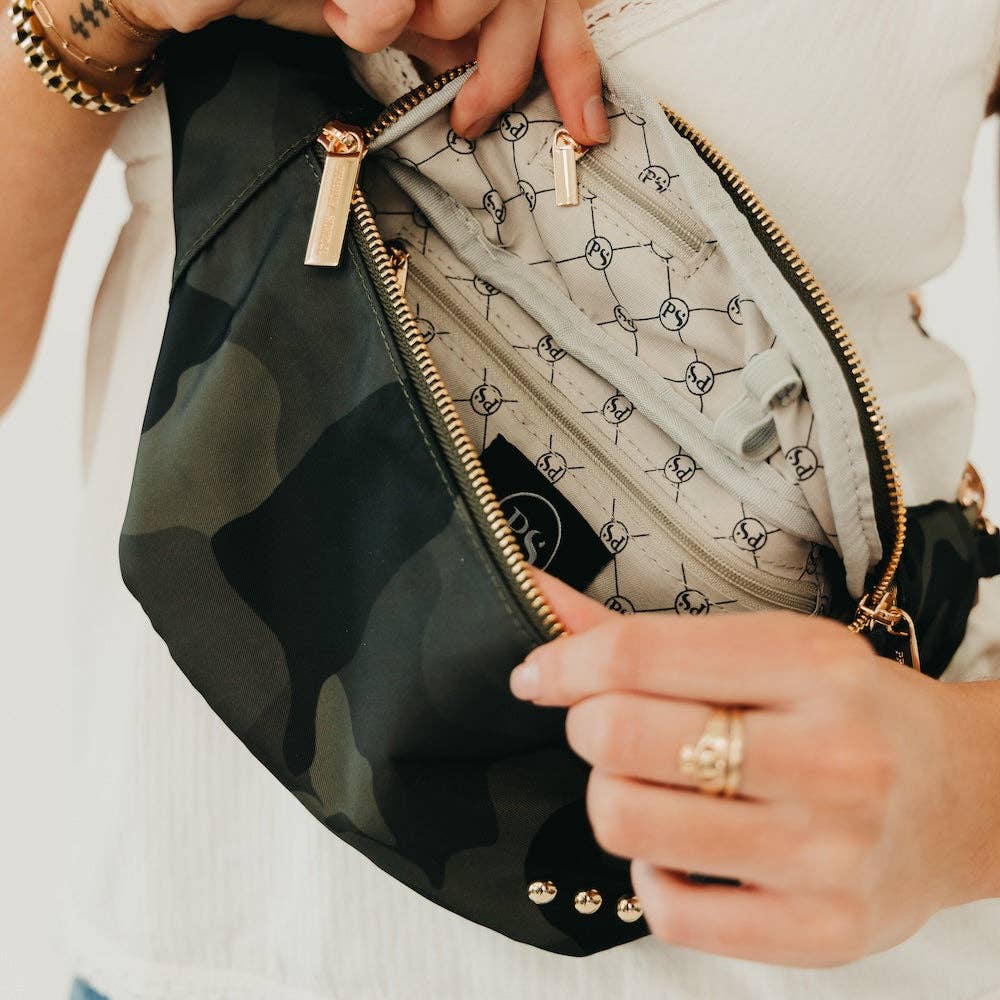 Pretty Simple - Nylon Susie Sidekick Bum Bag - Black