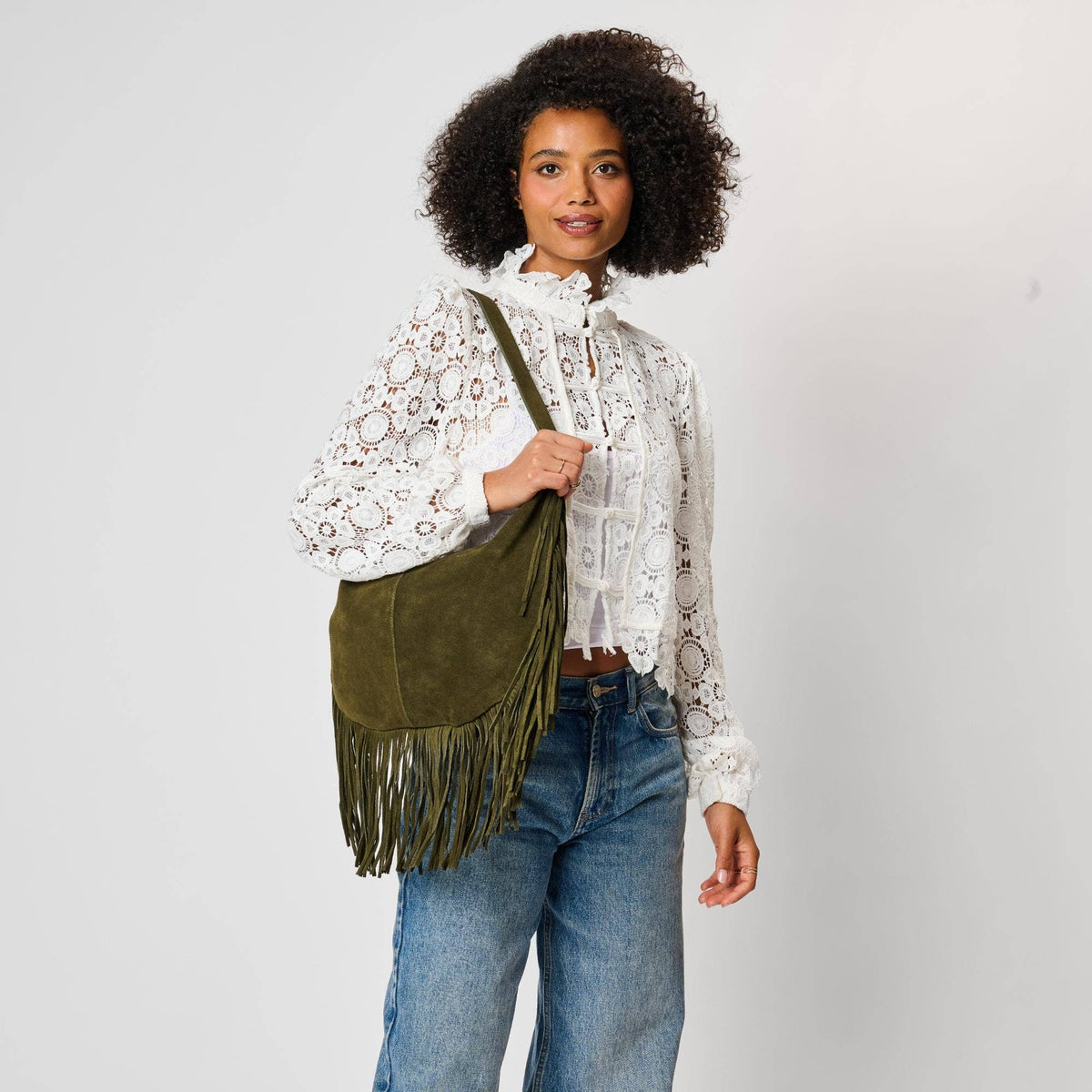 Moda Luxe - Reba Hobo - Olive