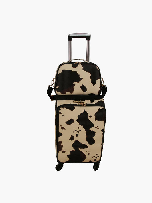 Pattern Luggage - COW