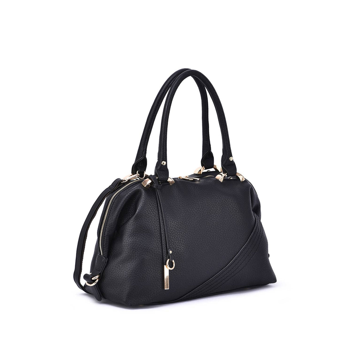 Sam Dual Handle Satchel - Mistyrose
