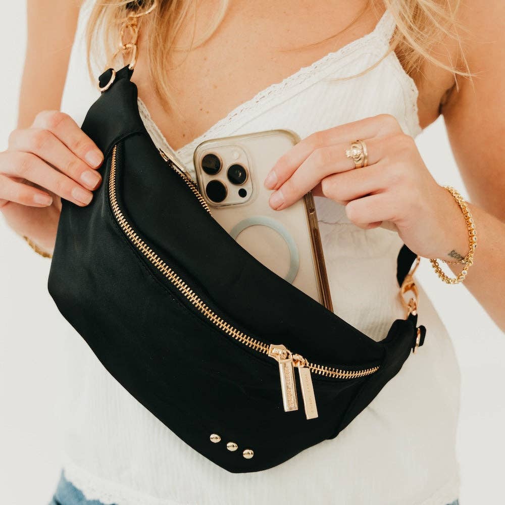 Pretty Simple - Nylon Susie Sidekick Bum Bag - Black