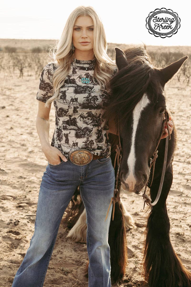 Sterling Kreek - Rodeo Road Top - S