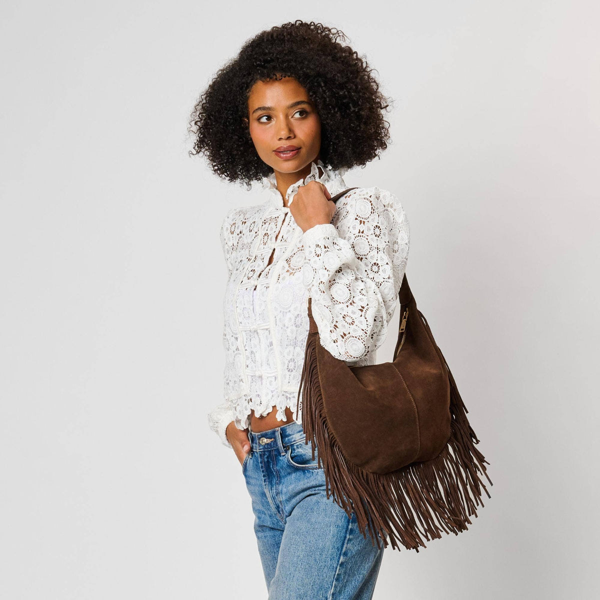 Moda Luxe - Reba Hobo - Caramel