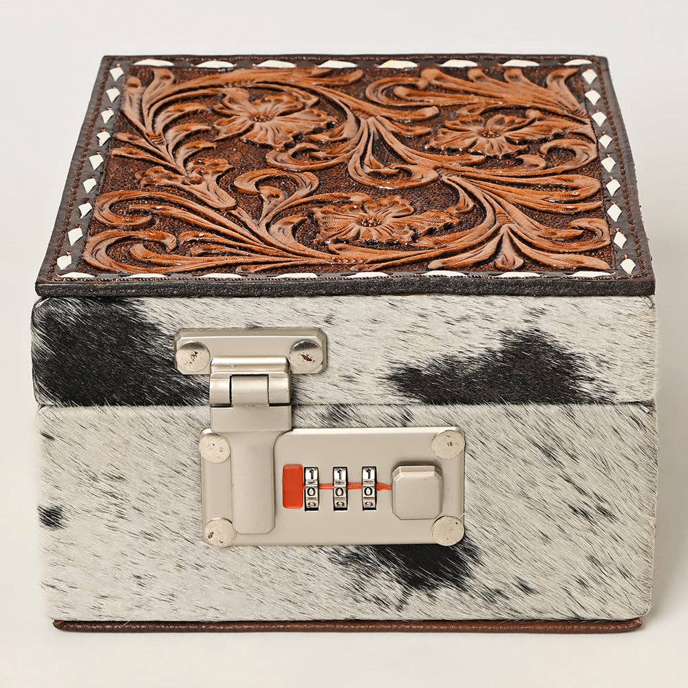 American  darling Jewelry Case Genuine Western Leather Women Bag - ADBGA457