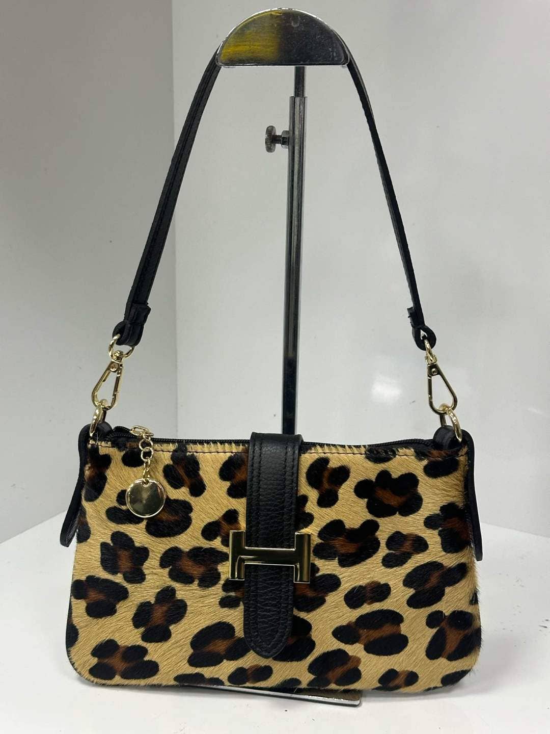 JIJOU CAPRI - L0490 Bag 9.8in 6 Color Options - Cow Print