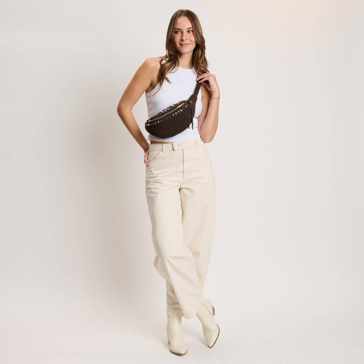 Moda Luxe - Star Belt Bag - Chocolate