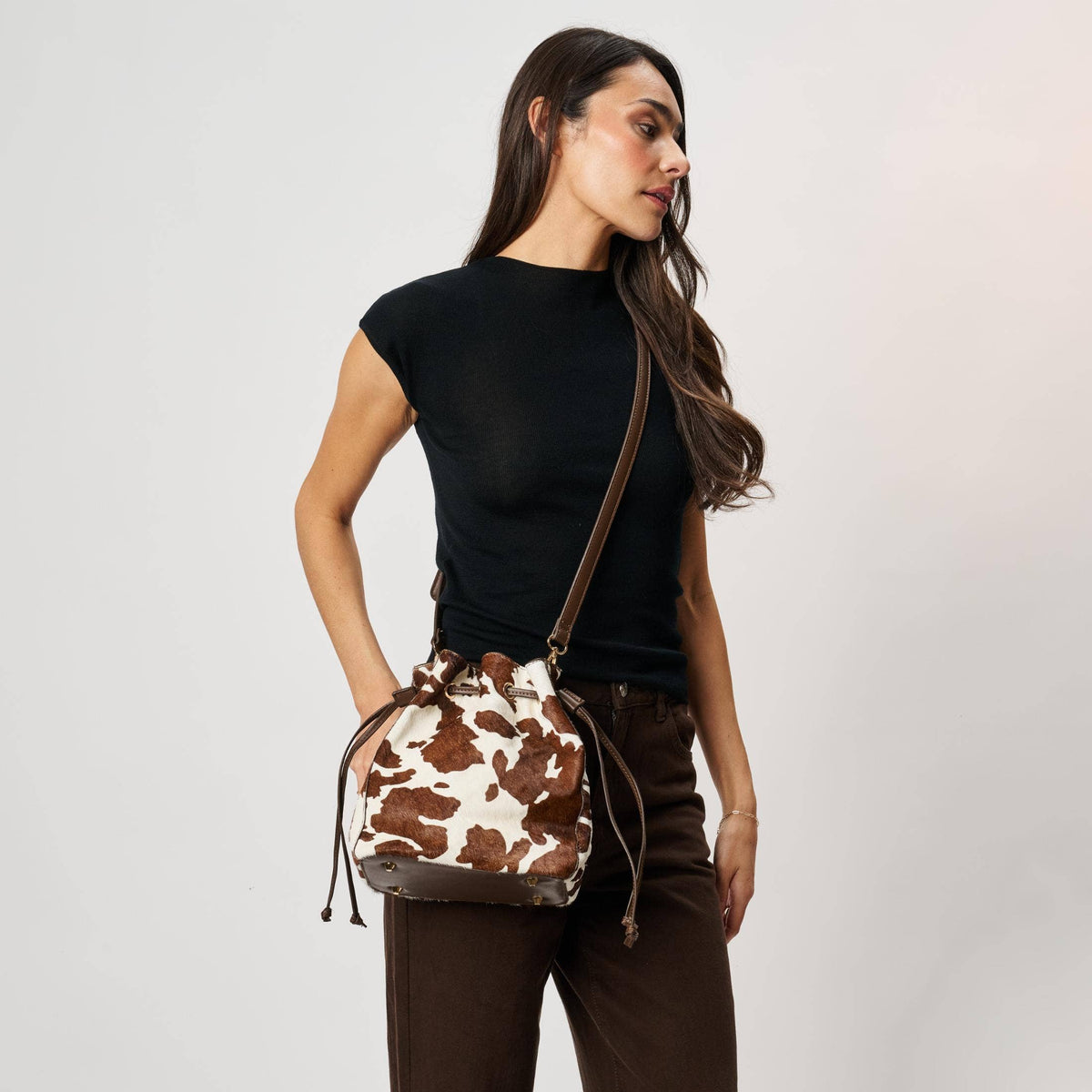 Moda Luxe - Patsy Crossbody - Brown Cow