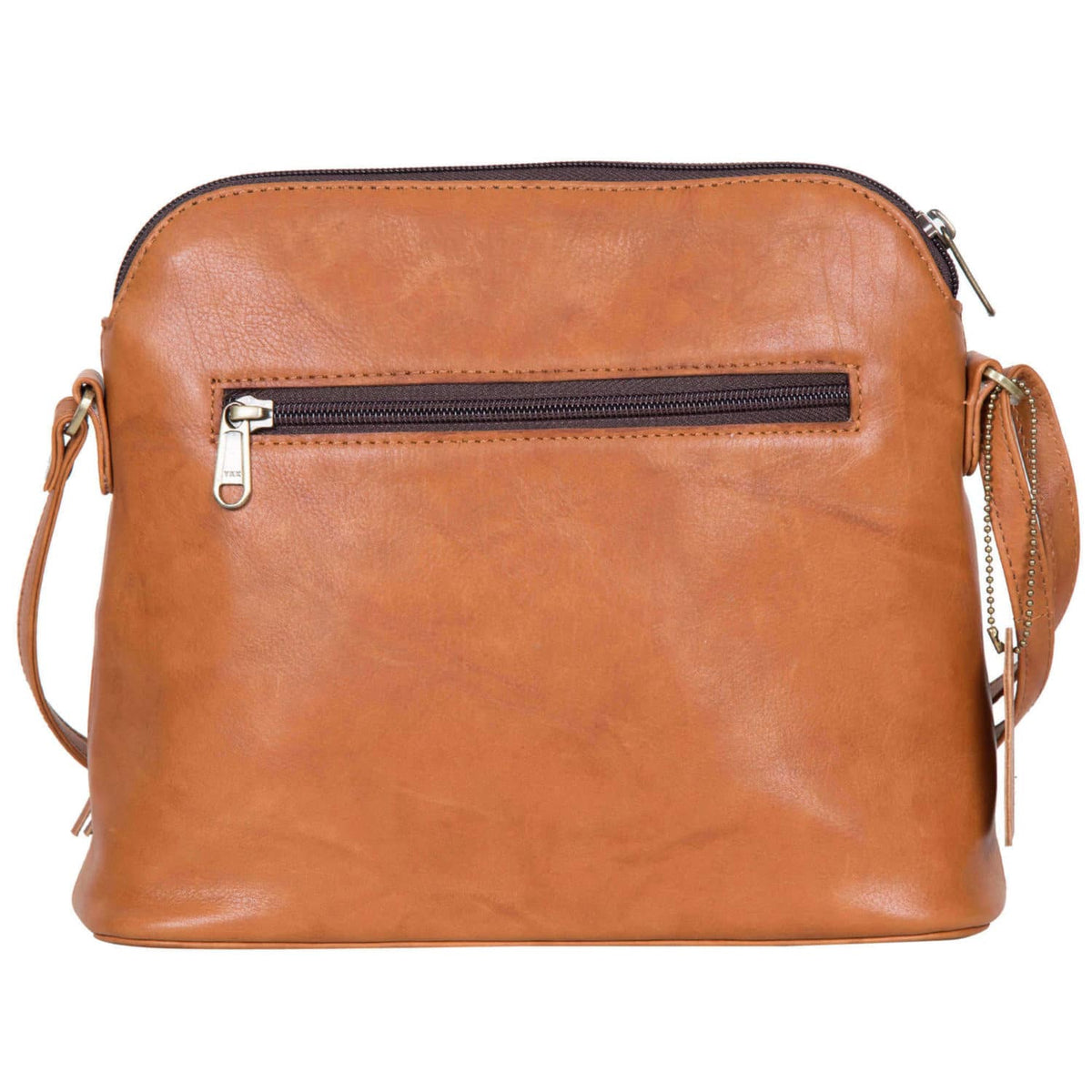 The Design Edge - Cowhide Leather Bag - Finland (B70069) - Black & White